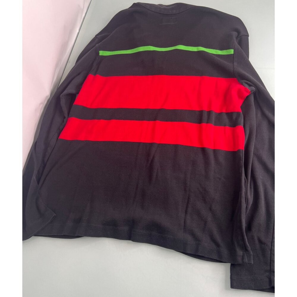RLX Ralph Lauren Golf Pullover Sweatshirt Mens XL 1/4 Sweater Mock Neck Black - Picture 2 of 3